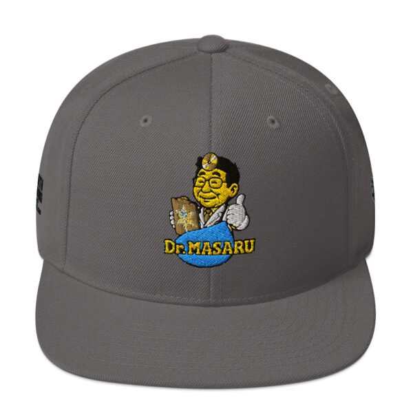 Dr. Masaru Snapback Cap – Unisex - Image 9