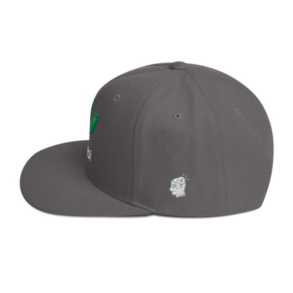 Dr. Sebi Snapback Cap – Unisex (White Text) - Image 23