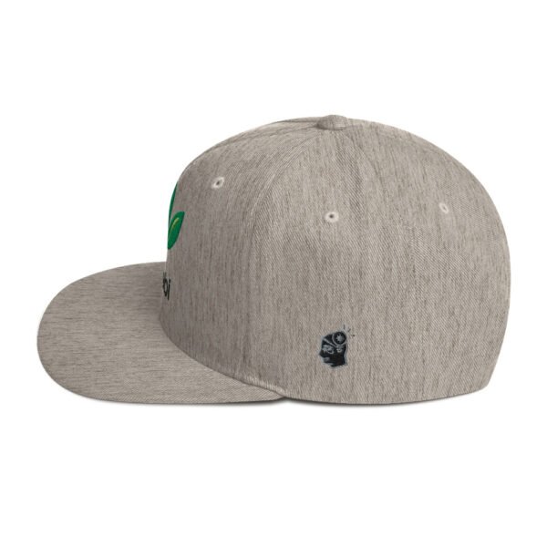 Dr. Sebi Snapback Cap – Unisex (Black Text) - Image 27