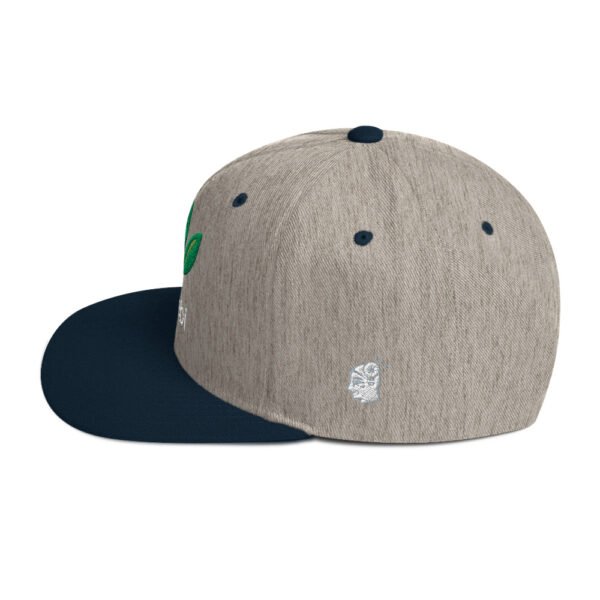Dr. Sebi Snapback Cap – Unisex (White Text) - Image 67