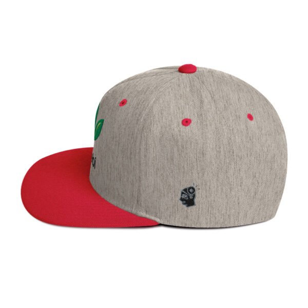 Dr. Sebi Snapback Cap – Unisex (Black Text) - Image 39
