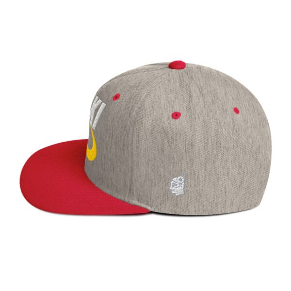 Enki Snapback Cap – Unisex (White Text) - Image 76