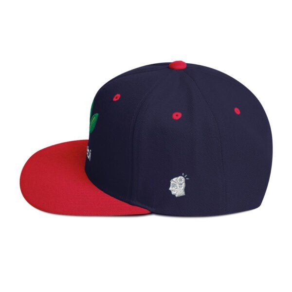 Dr. Sebi Snapback Cap – Unisex (White Text) - Image 75