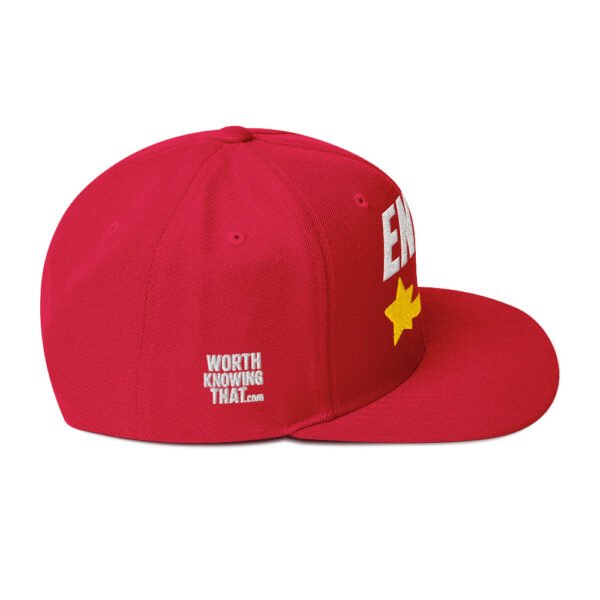 Enki Snapback Cap – Unisex (White Text) - Image 50