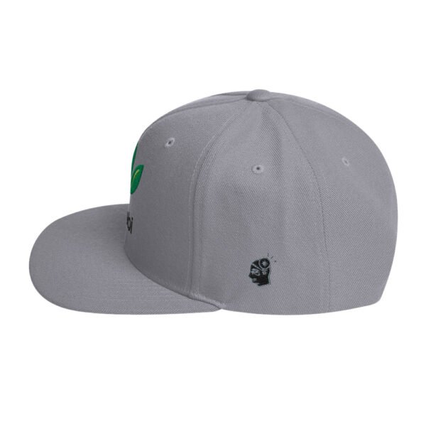 Dr. Sebi Snapback Cap – Unisex (Black Text) - Image 19