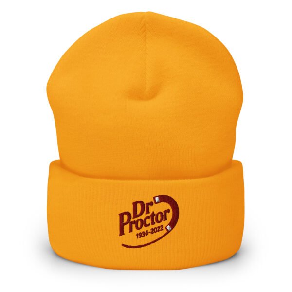 Dr. Proctor Hat – Cuffed Beanie Unisex - Image 10