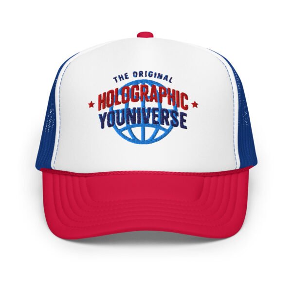 Holographic YOUniverse Foam Trucker Cap – Unisex