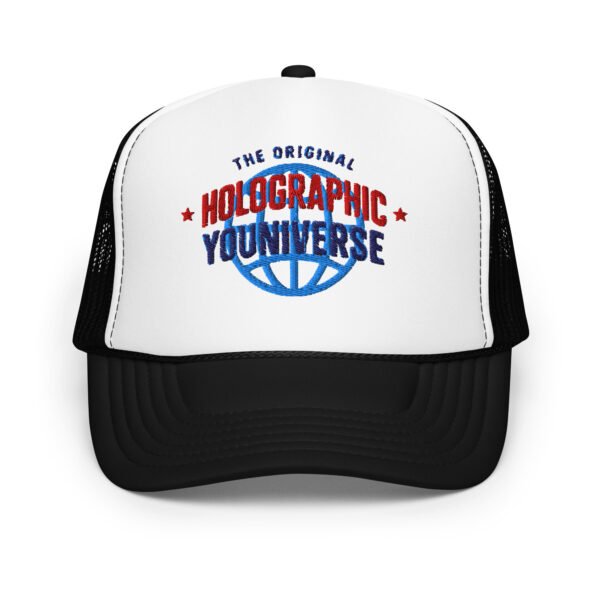 Holographic YOUniverse Foam Trucker Cap – Unisex - Image 25