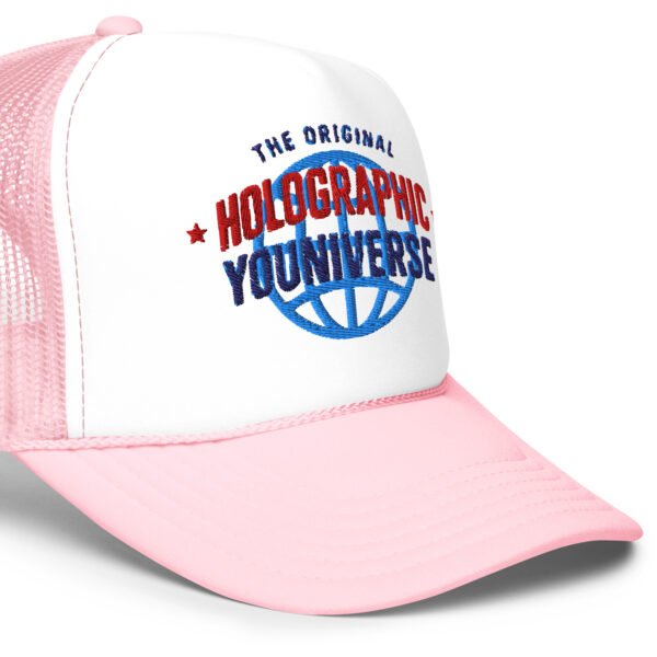 Holographic YOUniverse Foam Trucker Cap – Unisex - Image 24