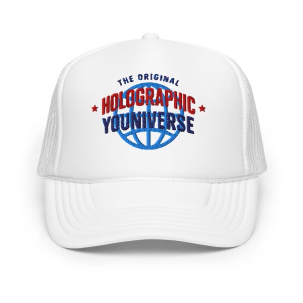 Holographic YOUniverse Foam Trucker Cap – Unisex - Image 33