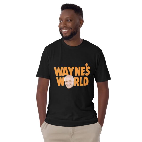Wayne Dyer's World T-Shirt – Short-Sleeve Unisex Tee - Image 5