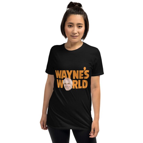 Wayne Dyer's World T-Shirt – Short-Sleeve Unisex Tee - Image 7