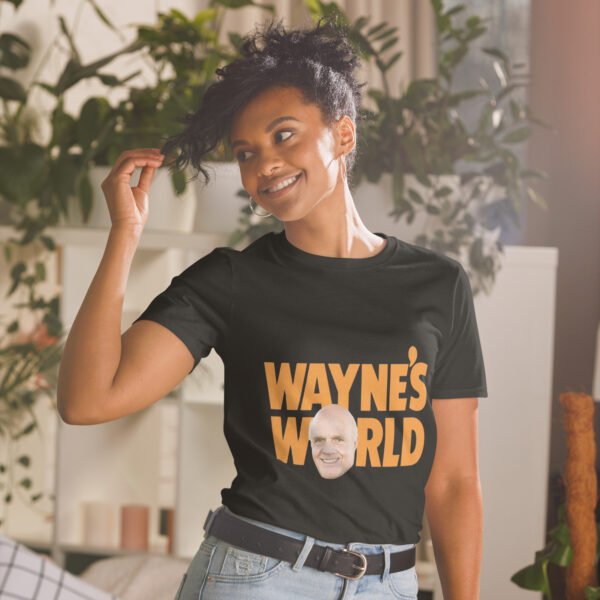 Wayne Dyer's World T-Shirt – Short-Sleeve Unisex Tee - Image 10