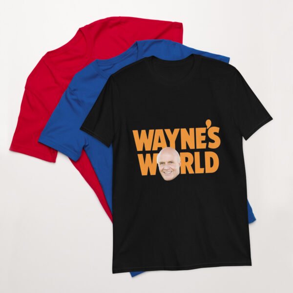 Wayne Dyer's World T-Shirt – Short-Sleeve Unisex Tee - Image 12