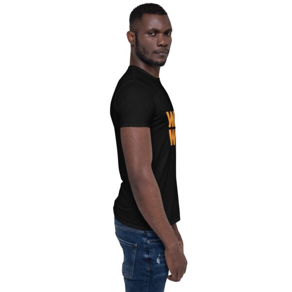 Wayne Dyer's World T-Shirt – Short-Sleeve Unisex Tee - Image 3