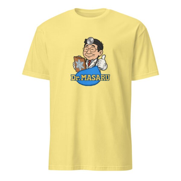 Dr. Masaru T-Shirt – Short-Sleeve Unisex Tee - Image 45