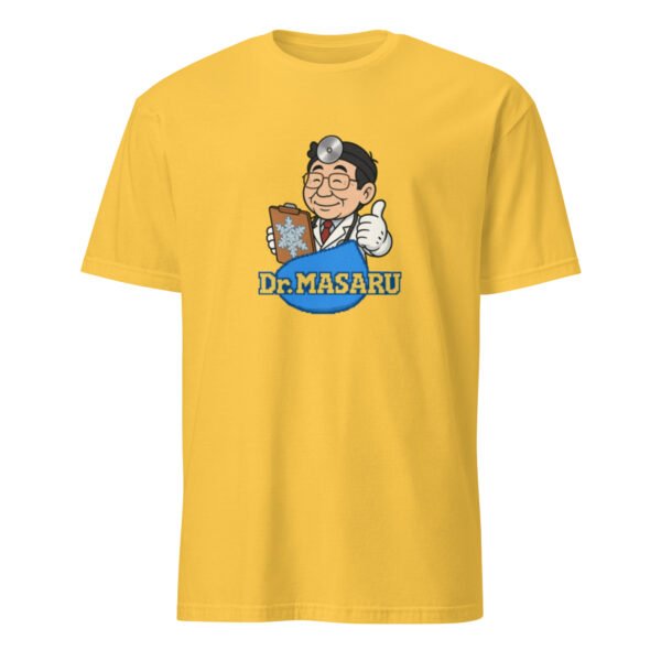 Dr. Masaru T-Shirt – Short-Sleeve Unisex Tee - Image 37