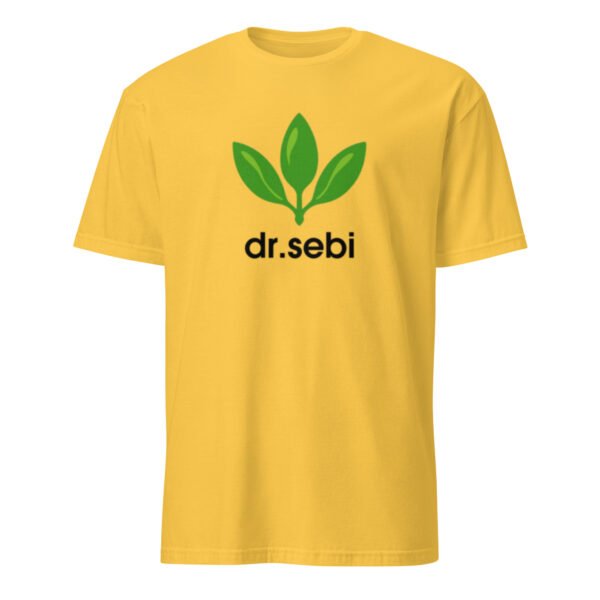 Dr. Sebi T-Shirt - Short-Sleeve Unisex Tee (Black Text) - Image 35