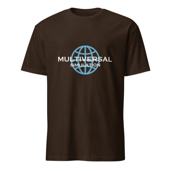 Multiversal Simulation T-Shirt – Short-Sleeve Unisex Tee (White Text) - Image 17
