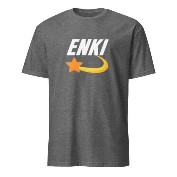 Enki T-Shirt - Short-Sleeve Unisex Tee (White Text)