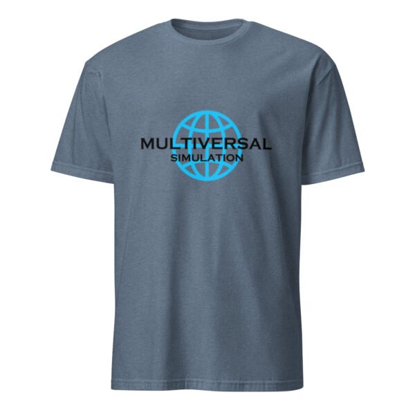 Multiversal Simulation T-Shirt – Short-Sleeve Unisex Tee (Black Text) - Image 29