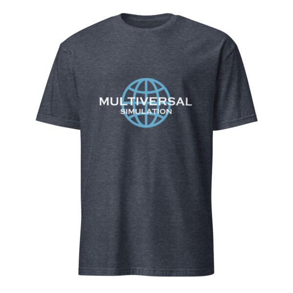 Multiversal Simulation T-Shirt – Short-Sleeve Unisex Tee (White Text) - Image 23