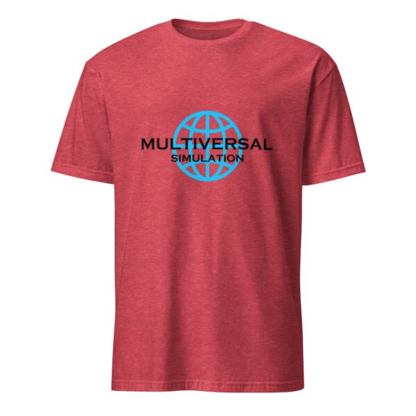 Multiversal Simulation T-Shirt – Short-Sleeve Unisex Tee (Black Text) - Image 23