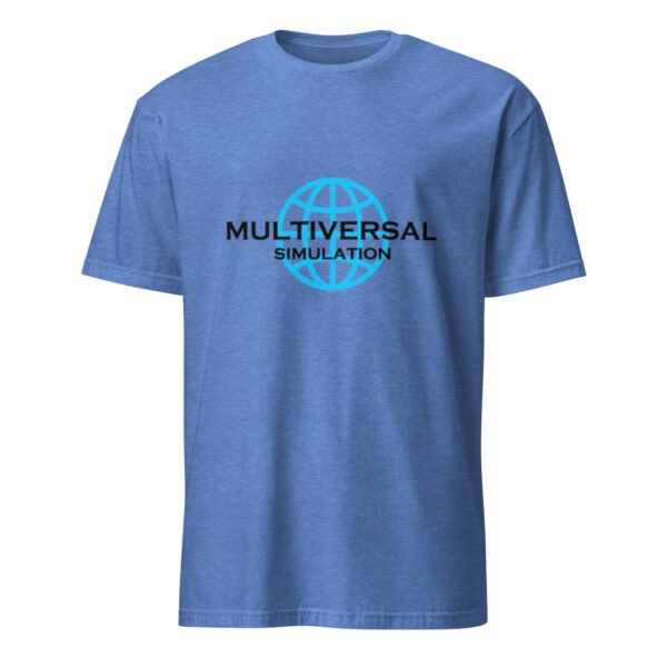 Multiversal Simulation T-Shirt – Short-Sleeve Unisex Tee (Black Text) - Image 35