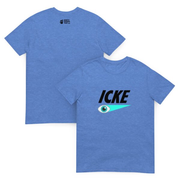 Icke T-Shirt - Short-Sleeve Unisex Tee (Black Text) - Image 11