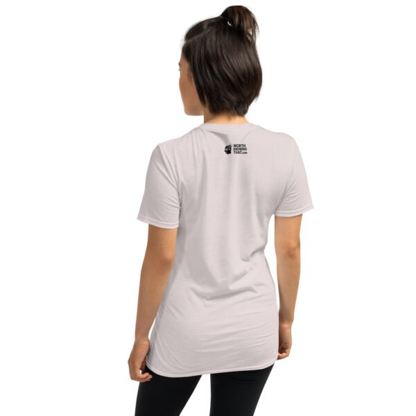 Multiversal Simulation T-Shirt – Short-Sleeve Unisex Tee (Black Text) - Image 8