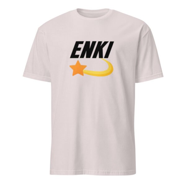 Enki T-Shirt - Short-Sleeve Unisex Tee (Black Text) - Image 41