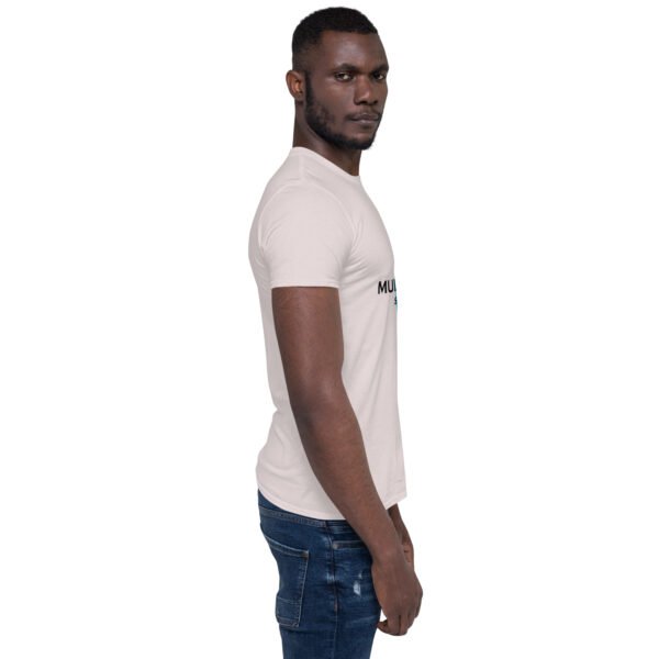 Multiversal Simulation T-Shirt – Short-Sleeve Unisex Tee (Black Text) - Image 3