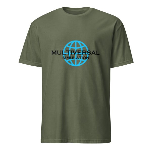 Multiversal Simulation T-Shirt – Short-Sleeve Unisex Tee (Black Text) - Image 21