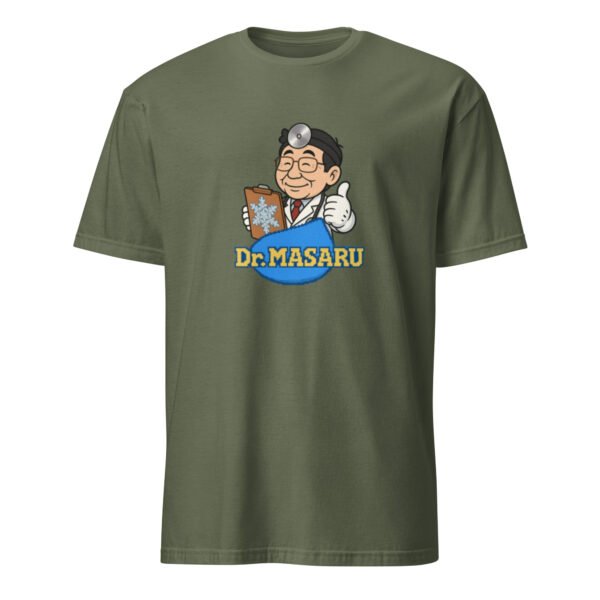 Dr. Masaru T-Shirt – Short-Sleeve Unisex Tee - Image 19