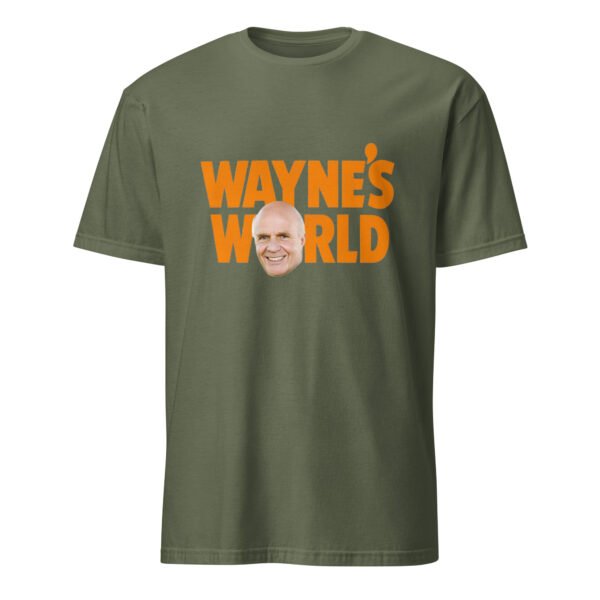 Wayne Dyer's World T-Shirt – Short-Sleeve Unisex Tee - Image 25