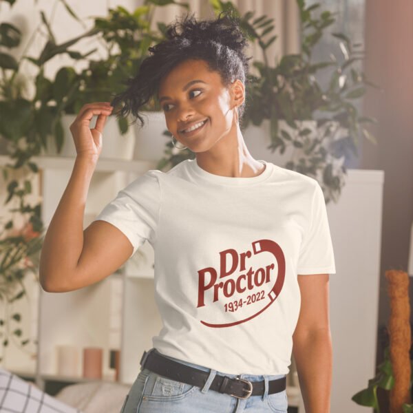 Dr. Proctor T-Shirt – Short-Sleeve Unisex Tee - Image 10