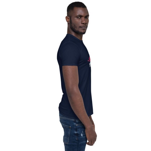 Holographic YOUniverse T-Shirt – Short-Sleeve Unisex Tee (White Text) - Image 3