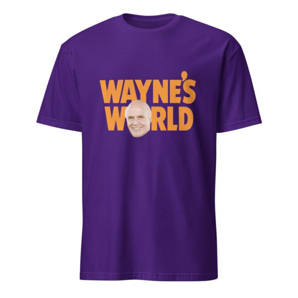 Wayne Dyer's World T-Shirt – Short-Sleeve Unisex Tee - Image 17
