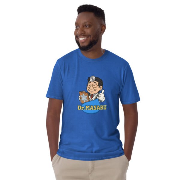 Dr. Masaru T-Shirt – Short-Sleeve Unisex Tee - Image 5