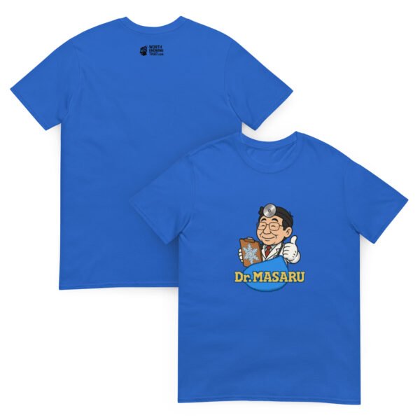 Dr. Masaru T-Shirt – Short-Sleeve Unisex Tee - Image 11