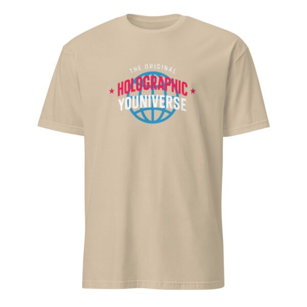 Holographic YOUniverse T-Shirt – Short-Sleeve Unisex Tee (White Text) - Image 33