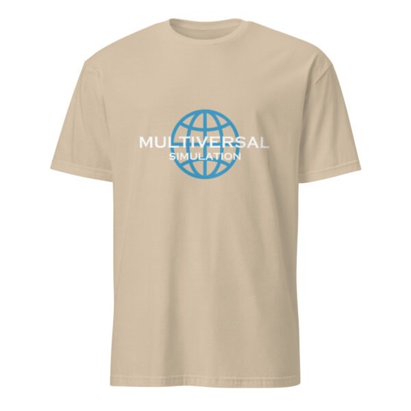 Multiversal Simulation T-Shirt – Short-Sleeve Unisex Tee (White Text) - Image 47