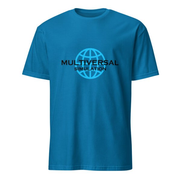 Multiversal Simulation T-Shirt – Short-Sleeve Unisex Tee (Black Text) - Image 17