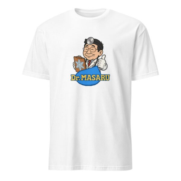 Dr. Masaru T-Shirt – Short-Sleeve Unisex Tee - Image 49