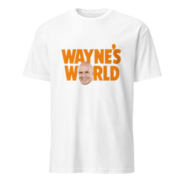 Wayne Dyer's World T-Shirt – Short-Sleeve Unisex Tee - Image 49