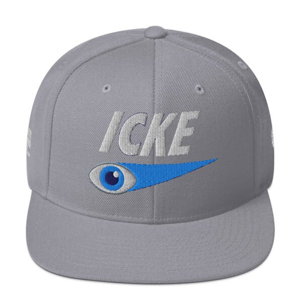 Icke Snapback Cap – Unisex (White Text) - Image 61