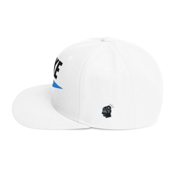 Icke Snapback Cap – Unisex (Black Text) - Image 44